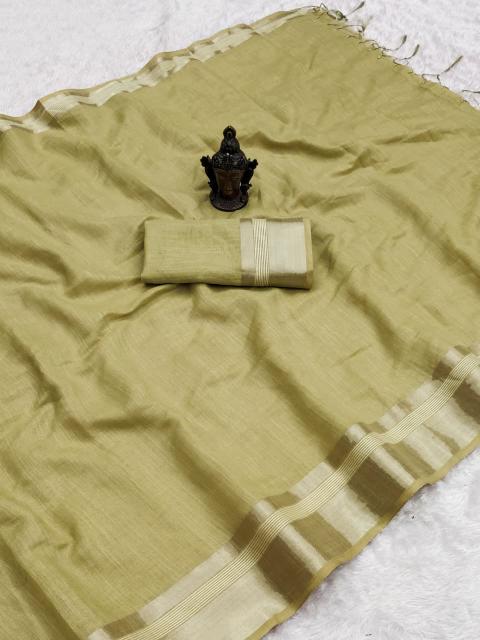 Vastrangan linen cotton online saree surat